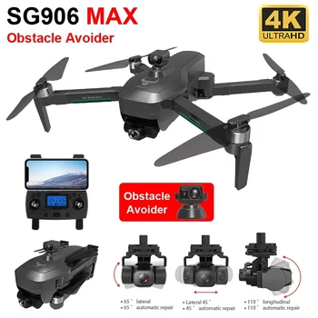 GPS Drone SG906 MAX/PRO/PRO2 Beast 2 3-Ašis Gimbal 4K FPV 5G WIFI, Dual Camera Profesinės 50X Zoom Brushless Quadcopter VS F11