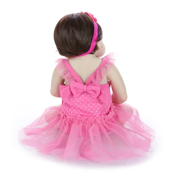 Gražus 57 cm Reborn Baby Lėlės Naujagimių Princesė 23 Colių Full Silikono Vinilo Kūdikiams Atgimsta Didmeninė Vaikų Dienos Dovanos Žaislas