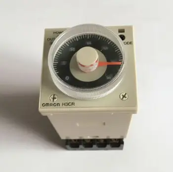H3CR-A8E Laiko laikmatis relay 50/60Hz DC24-48V/AC100-240V 8PIN su bazės