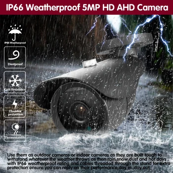 HAINAUT Analoginė vaizdo Kamera Sony 1080P 2MP Didelės Raiškos Objektyvas Naktinio Matymo Vandeniui Kulka Ip Kameros, CCTV Už Saugumo Kameros