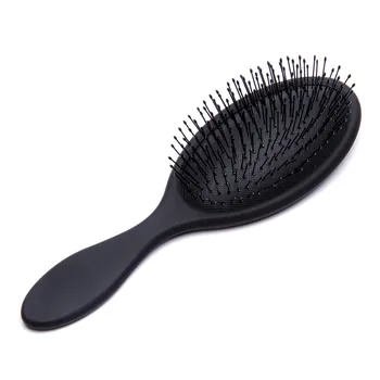 Hairbrush Šukos Plastikinė Rankena Anti-Static Ovalo Plaukų, Galvos Odos Masažas Šukos Šlapias Garbanotas Detangle Plaukų Šepetys Pro Asmeninis Stilius Įrankis