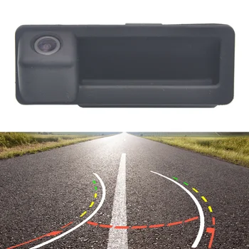 HD dinaminis trajektorija kamieno rankena, automobilio galinio vaizdo kamera, skirta BMW E60 E61 E70 