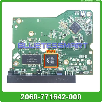 HDD PCB logika valdybos 2060-771642-000 REV P1 (WD 3.5 SATA kietąjį diską remontas, duomenų atkūrimo