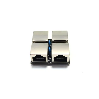 Hgih kokybės RJ45 Mini Pasyvus Ethernet bakstelėkite Shield Intraneto Duomenų Analizės Prietaisas Rzucanie Žvaigždutė LAN Bakstelėkite
