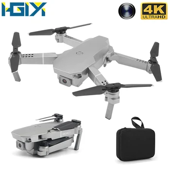 HGIYI M72, Sulankstomas Drone su Kamera 4K HD Selfie WiFi FPV MIni Optinio Srauto RC Quadcopter Sraigtasparnis Dron VS E68 SG107 E58