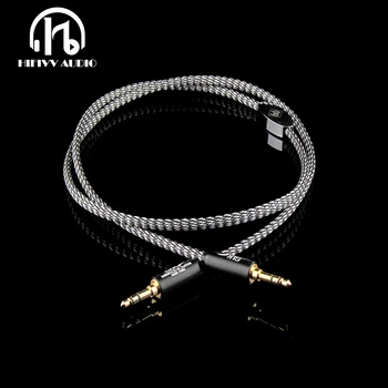 Hifivv audio hi end 3.5 mm jack kabelis, 3.5 mm iki 3,5 mm Male plug Linija, Automobilių Aux Kabelis Ausinių Stiprintuvas