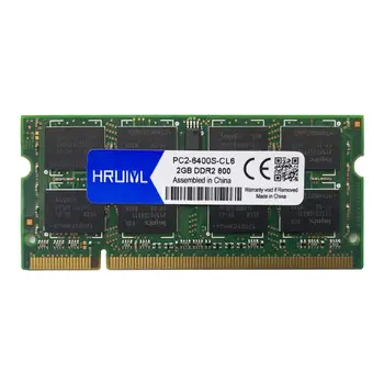 HRUIYL Atminties Ram DDR2 800MHZ 1GB 2GB 4GB 1.8 V Sodimm Sąsiuvinis High Performance PC2 6400S 200Pin Nešiojamas Memoria Klijuoti Naujas