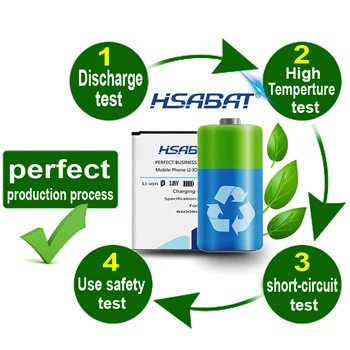 HSABAT BP-6X Baterijos / BL-5X 3400mAh Baterija 