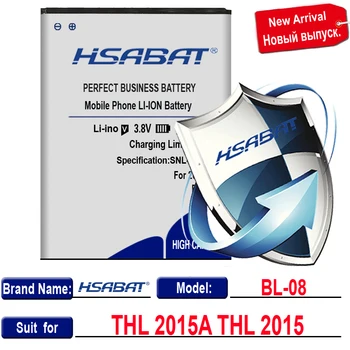 HSABAT Naujas Atvyko 3200mAh BL-08 BL08 BL 08 Baterijos Naudojimo THLA THL m.
