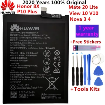 Hua Wei Originalios Telefonų Baterijos HB386589ECW 3650mAh Už 