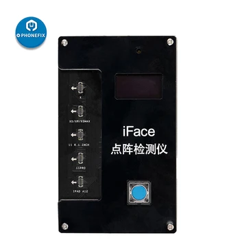 IFace Veido Dot Matrix Testeris Face ID Remonto Testeriai iPhone X/XS/Xr/Xsmax/11Pro Max iPAD A12 Viena spustelėkite Aptikti Dot Projektorius