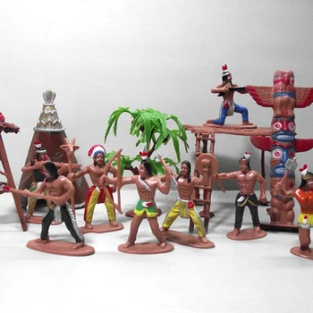 Indijos Modelis Žaislas Juokinga Primityvi Gentis Amerikos Aborigenų Pav Lėlės Sandbox Žaidimas Smėlio Pav Lėlės Žaislas Namų Puošybai