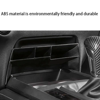 Interjero Sukrovimas Valymas už Mazda CX30 CX-30 2020 Centrinės Konsolės Laikymo Dėžutė Surinkimo ABS