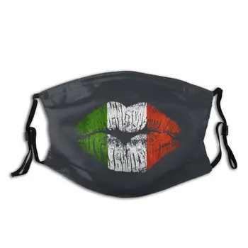 Italija Lūpų Suaugusiųjų Daugkartinio naudojimo Veido Kaukė su Filtru KD2.5 Stabdžių Migla Kaukę Nuo Dulkių Apsauga Apima Respiratorius Burną, Mufelinė