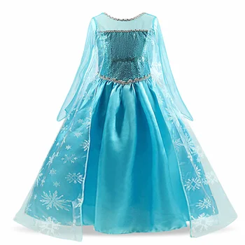 Išgalvotas 4-10y Baby Girl Princesė Suknelė Mergaitėms, Drabužiai Dėvėti Cosplay Kostiumas Helovinas Kalėdų Vakarėlį Su Karūna