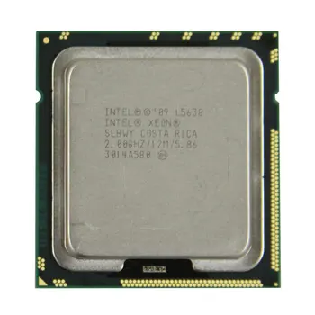 Ištraukė Xeon L5638 PROCESORIAUS 2.0 GHz 12M 6 Core 12 Temas LGA1366 Procesorius