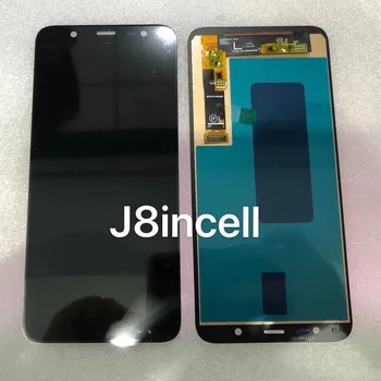 J810 incell lcd Samsung Galaxy J8 2018 J810 LCD ekranas, jutiklinis Stiklo skydų Surinkimo SM-J810 J810Y J810FN J8 incell lcd