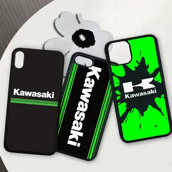 Japonų gamintojas Kawasaki Ninja Moto TPU + PC Telefono Dangtelį Atveju Iphone, Se 2020 6 6s 7 8 Plus X Xs Max Xr 11 12 Pro Max Coque