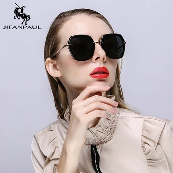 JIFANPAUL Klasikinis poliarizuota retro saulės akiniai, akiniai nuo saulės moterims mados Lauko kelionių derliaus vairavimo akiniai nuo saulės vyrams