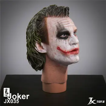 JXTOYS 1/4 Dark Knight Joker Galvos Skulptūra Modelis Tinka 12