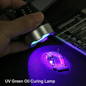 K-338 UV Klijai Kietinimo Lempa Mobiliųjų Telefonų Remontas Šviesos USB Įkrovimo Žalios Naftos Šildymo Šviesos Smart Mobilųjį Telefoną Maintence Prieigos