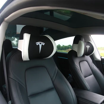 Kaklo Pagalvė, skirta Tesla Modelis 3 Modelis S Modelis, Modelis X Y Minkšta Patogi Pagalvėlė Kaklo Parama, Automobilių Sėdynės Pagalvėlės Priedai 1PC