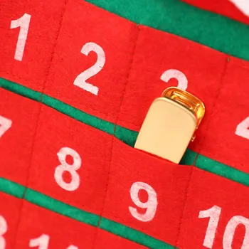Kalėdinis Advento Kalendorius Pyrographic Kabinti Ornamentu Kalėdų Dekoracijas namams Šalies Dovaną Festivalio Noel Naujųjų metų 2021