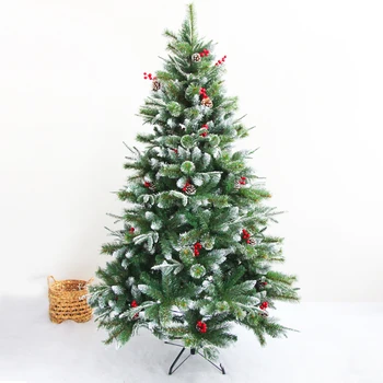 Kalėdinė Dekoracija Dirbtinis Kalėdų Dree 150/180/210cm Naujųjų Metų Namuose Kalėdų Šalių Priedus, Plastikiniai Žalia Kalėdų Medžio