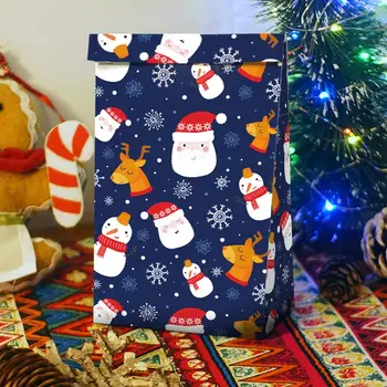 Kalėdų Dovanų Maišeliai Kalėdų Medžio Plastiko Pakavimo Maišelis Linksmų Kalėdų Dekoracijas Namams 2020 Kalėdų Saldainių Dėžutės Naujųjų Metų 2021