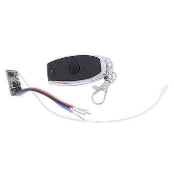 Karšto 1Set Relay Belaidžio RD ryšio Nuotolinio Valdymo Jungiklį Power LED Lempos Kontrolierius Mikro Imtuvas Jungiklis