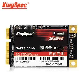 KingSpec mSATA SSD Kietojo Disko SATA III 120gb 128gb 256 gb 500 gb 512 gb 1 tb SATA 3 ssd Kietasis Diskas laptop notebook