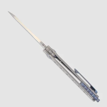 Kizer sulankstomas peilis Ki4508 Kritiškai geriausias edc peilis essencial lauko išgyvenimo įrankis