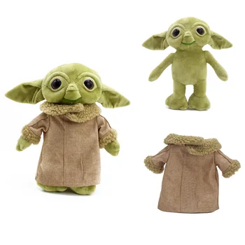 Kosmoso Karai 18cm 20cm 30cm Kūdikių Yoda pliušinis Žaislas, Minkšti Gyvūnų Įdaryti Lėlės Vaikams Dovanų