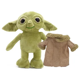 Kosmoso Karai 18cm 20cm 30cm Kūdikių Yoda pliušinis Žaislas, Minkšti Gyvūnų Įdaryti Lėlės Vaikams Dovanų