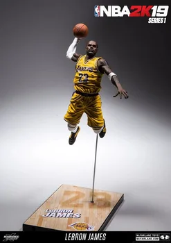 Krepšinio žvaigždė žaidėjas rankų darbo lėlės collector ' s edition trapecijos James 23, lėlės 2k dunk