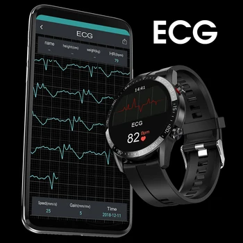 L13 SmartWatch Vyrų EKG+PPG Vandeniui 