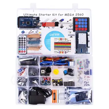 LAFVIN Mega 2560 Projektas Labiausiai Pilną Starter Kit for Arduino su Pamoka