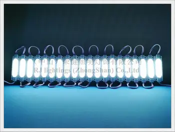 LED modulis įpurškimo su objektyvo vandeniui LED galinio apšvietimo modulis, pasirašyti raidžių DC12V 1.6 M SMD 5730 6 led IP65 CE 70mm*20mm