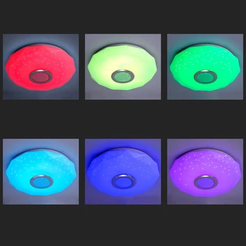 Led Muzikos Šviesa Modernios Šviesos Šviestuvai su RGB Spalva Keičiasi Namų dekoro Šalies Apšvietimas