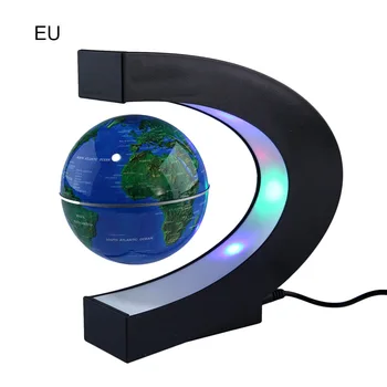 LED Pasaulio Žemėlapyje Magnetic Levitation Plūduriuojantis Pasaulyje Namų Elektroninių Antigravity Lempos 3inch Kamuolys Šviesos Gimtadienio Apdailos naujas
