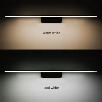 LED veidrodis žibintai 9w modernus minimalistinio Šiaurės akrilo veidrodėlio lemputė kirpykla viešbutis vonios spintelė sconce lempos