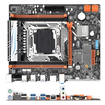 LGA2011 X99 M-H Plokštė 4* USB3.0 Uosto ir 4*DDR4 Solt NVME M. 2 WIFI Lizdas paramos DDR4 atminties ir Xeon E5 V3/V4 procesorius