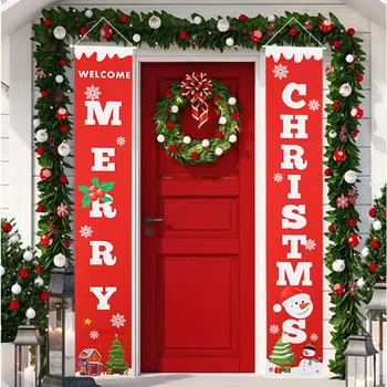 Linksmų Kalėdų Durų Reklama Kalėdų Papuošalų, Namų Lauko Kabinti Kalėdų Papuošalai Kalėdų Dovanos Navidad Naujųjų Metų 2021