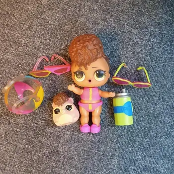 LOL Netikėtumo Konfeti Pop Serija 3 Rip Tide & Lil Hammy Banga Lėlės Žaislą Dovanų