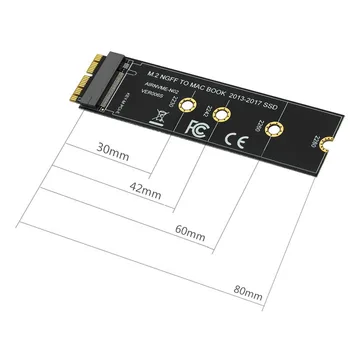M. 2 NVME SSD Konvertuoti Adapterio plokštę Oro Pro 