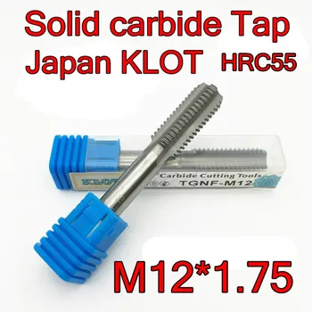M12*1.75 1pcs KLOT HRC55 Kieto karbido bakstelėkite Apdorojimui: nerūdijantis plienas, legiruotasis plienas, ketaus ir kt Nemokamas pristatymas