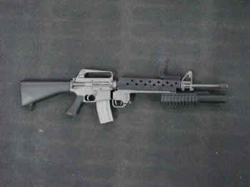M16A1+M203 Vietnamo Karo metu JAV karinės puolimą 1/6 šautuvas Tinka 12