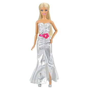 Mados Aukštos Kokybės 8 elementai/set Žaislai, Lėlės Priedai Suknelė Drabužius 30 cm Aprangą Barbie Padažu Žaidimas, 
