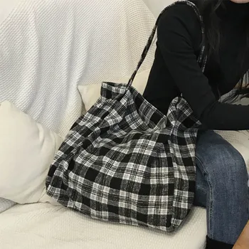 Mados moterų maišelį moters rankinėje vilnos nešti rankoje krepšys paprastos rankinės didelės talpos pečių maišą moda feminina krepšiuose mergaitėms