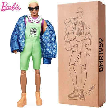 Mados Originalias Barbie Lėlė Kenas Lėlės, Žaislai Mergaitėms, Ken Drabužius Lėlė Kenas Lėlės Drabužiai BMR1959 Fashionistas Dovana